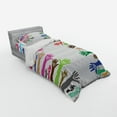 thumbnail image 3 of Ambesonne Colorful Bedding Set 4 Pcs, Charity United Hands, Queen, Multicolor, 3 of 3