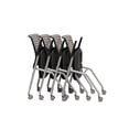 thumbnail image 2 of Mayline Thesis Static Back Training Chair - Gray Seat - Light Gray Poly Back - Gray Frame - Four-legged Base - Steel - 2 / Carton, 2 of 3