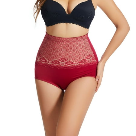 

KaLI_store Lingerie for Women Womens Underwear Thongs Low Rise Seamless Thong Stretch Bikini Thongs Panties Multipack Red XL