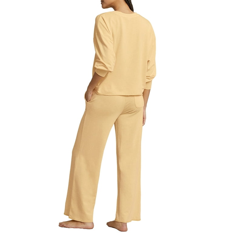Polo Ralph Lauren Womens Sweatshirt Knit Pajama Set Style-4P8030