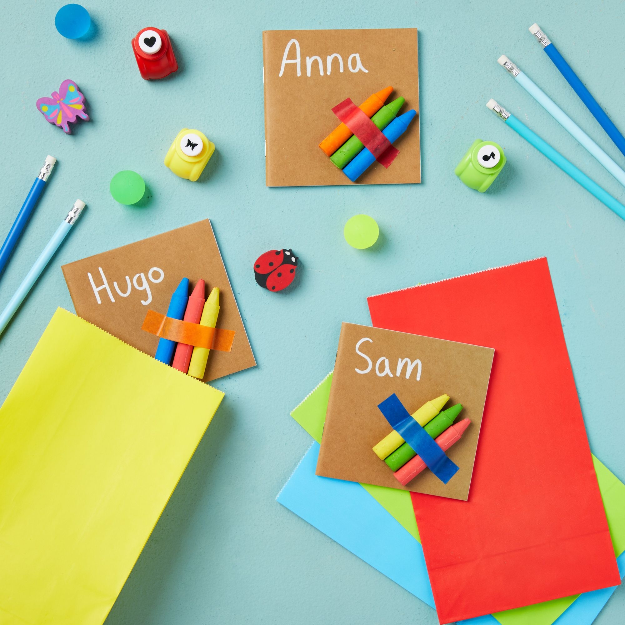Paper Junkie 48-Pack Small Blank Kraft Notebooks For Kids – Bulk 4.3 X 5.6 Inch Journals