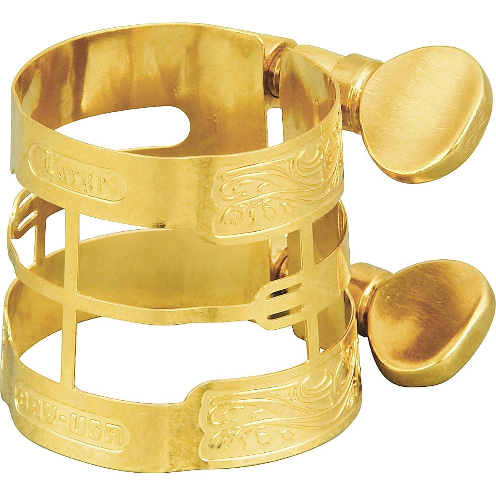 Bay Alto Saxophone Ligature Alto Sax Gold