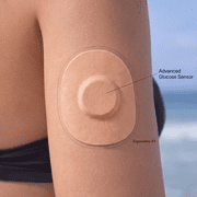 OHMRX Universal CGM & Sensor Patch – Tan (30 Pack) | Hypoallergenic, Sweat‑Resistant Overpatch for Libre, Dexcom, Guardian, Eversense