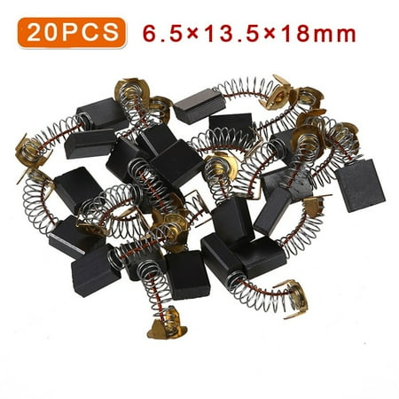 

20 Pcs Carbon Brushes For CB-153 CB153 Drop Saw 6.5mm X 13.5mm X 18mm
