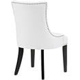 thumbnail image 4 of Hawthorne Collections Faux Leather White Dining Side Chair Unassembled, 4 of 5