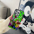 thumbnail image 4 of Cartoon R-Rick Funny Phone Case For IPhone 11 12 13 14 15 16 Plus Pro Max Mirror Acrylic PC TPU Cover z1 iphone 13 Pro Max, 4 of 6