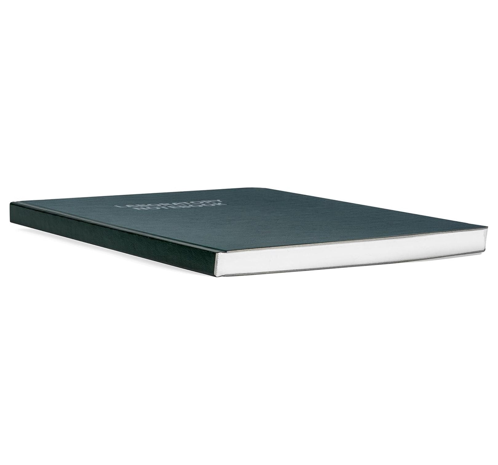 Research Lab Notebook - 192 Pages, 9.25x11.25, 4x4 Grid - Smyth Sewn, Flush Trimmed, Green Cover - Model #2001 - Archival Paper