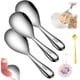 thumbnail image 1 of Cuchara de arroz antiadherente de acero inoxidable XINYU 304 resistente al calor, 1 of 8