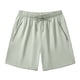 thumbnail image 2 of pstuiky Pantalones cortos de gimnasio, Pantalones cortos deportivos casuales de moda para hombre, elásticos, de cintura media, con cordones y bolsillos. Pantalones cortos de entrenamiento, 2 of 6