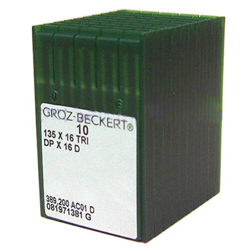 100 Groz-Beckert 135X16TRI DPX16D Walking Foot Machine Leather Sewing Needles (Size 23 (metric 160))