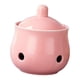 thumbnail image 5 of Recipiente para ajos con tapa para encimera, decoración de cocina transpirable, cebolla de granja Rosa, 5 of 9