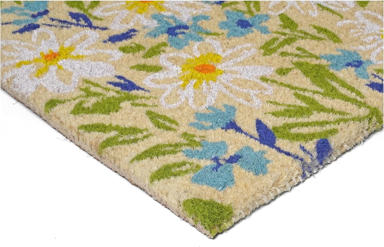 Calloway Mills 112841830 Fields of Daisy Doormat 18" x 30"