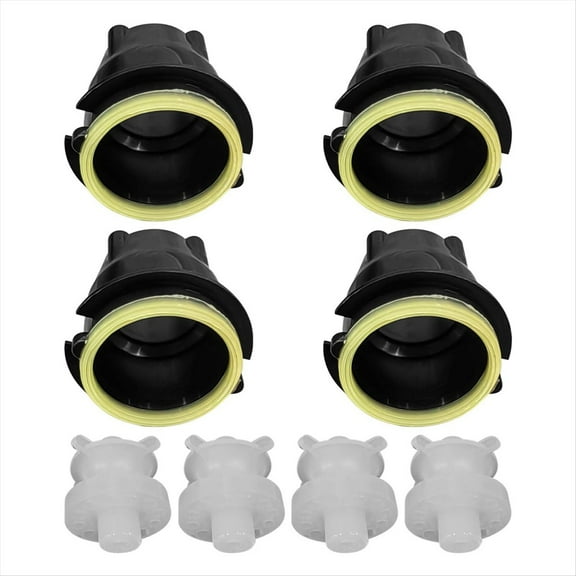 4 x LEV 3.0 Soda Valve Nozzle-Black