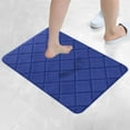 thumbnail image 4 of LHNFT Memory Foam Bath Mat 24x16, Ultra Soft and Absorbent Bathroom Rugs, Machine Washable, Comfortable Bath Carpet for Bathroom Floor, Tub and Shower, 4 of 7