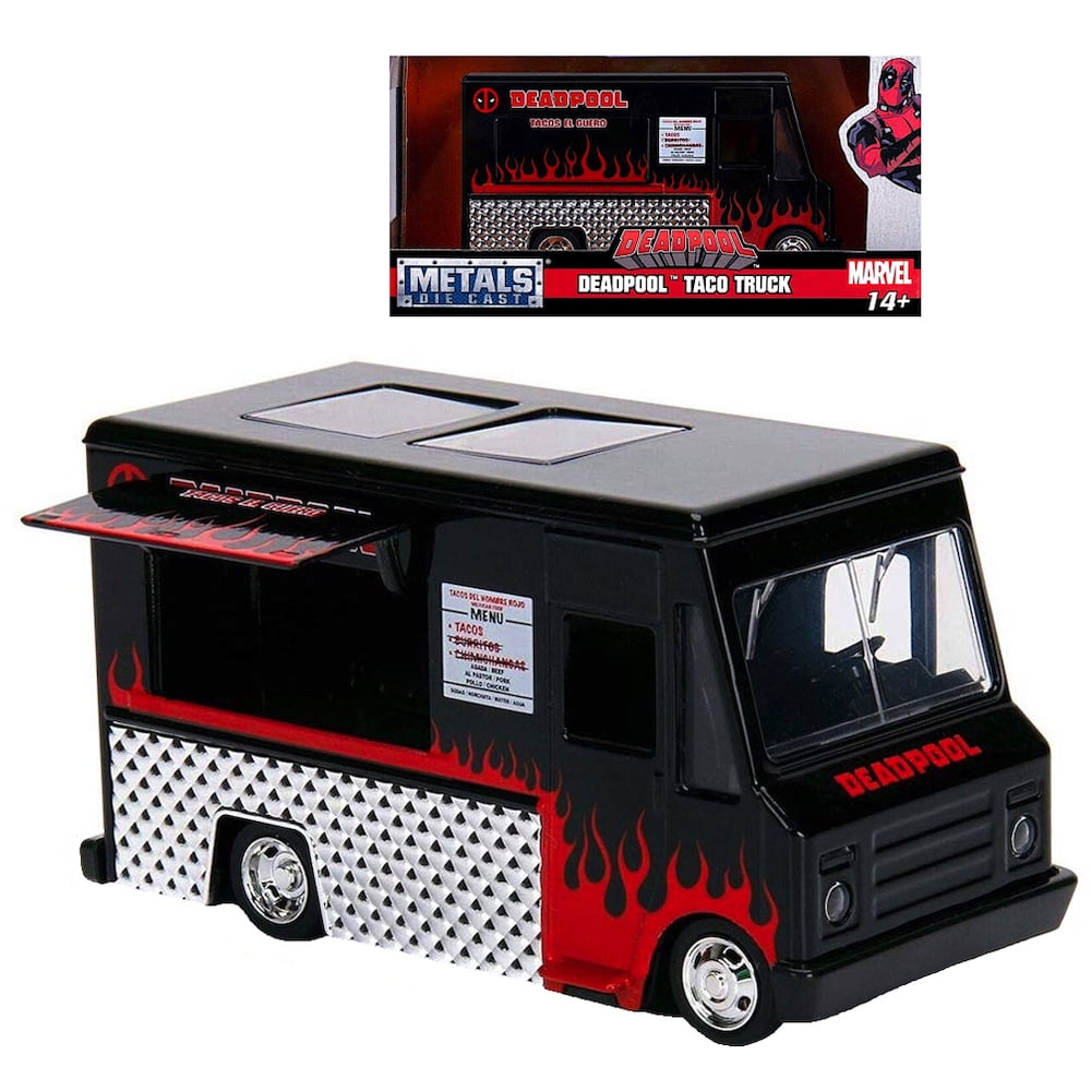 deadpool diecast taco truck
