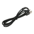 thumbnail image 2 of 2 In 1 Charging Cord, Efficient 2.8 Feet Double Head Charging Cable Black Space Saving  For Game Controller, 2 of 8