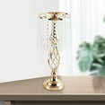 thumbnail image 2 of Candle Holder Candlestick Centerpiece for Table silver Candle Hotel Wedding Gold Small, 2 of 8