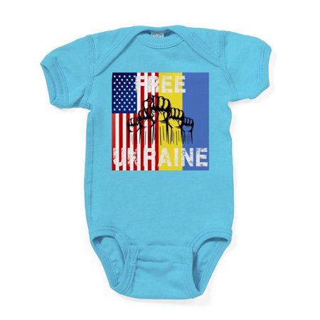 

CafePress - Free Ukraine Stop War Body Suit - Cute Infant Bodysuit Baby Romper - Size Newborn - 24 Months