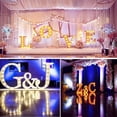 thumbnail image 3 of LINLIN LED Alphabet Lights, Decorative Letters Lights Wooden Alphabet with Battery Operated LED Lights for Home, Living Room, Birthday Wedding Party Decor, 3 of 5