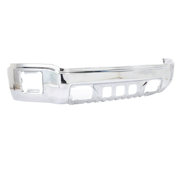For GMC Sierra 1500 2014-2015 White Front End Bumper Without Sensors