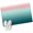Pink Turquoise Ombre, variant on 5'x8' Area Rugs, Pink Turquoise Ombre Indoor Outdoor Area Rug for Living Room Bedroom, Teal Modern Geometric Striped Abstract Art Washable Bathroom Rugs Kitchen Floor Carpet Mats Home Decor Aesthetic