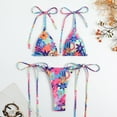 thumbnail image 2 of Women Print Bikinis Swimsuit Push Up Bikini Set Two Pieces Beach Bathing Suit Swimwear Two Piece Swimsuit For Women Swim Swim Suits For Women 2024 Tankini Tops For Women Swimwear Top Only Bathing Suit, 2 of 3
