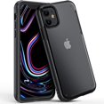 thumbnail image 1 of Funda OriBox para iPhone 12 mini negra a prueba de golpes, 1 of 7