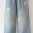 thumbnail image 5 of Avtoify Girls Pants Girls' Fall Fashion Big Boy Elastic Waist Thin Jeans, 5 of 10