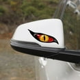 thumbnail image 2 of Yeacher 2PCS Car Stickers Evil Eye Zombie Style Sunproof Waterproof Decal for Rearview Mirror 5*2in, 2 of 7
