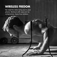 thumbnail image 3 of Neojdx Wingz Bluetooth Headphones, Wireless Sports Earphones w/ Mic IPX5 Waterproof HD Stereo Earbuds 6 Hour Battery Noise Cancelling Headsets, 3 of 7