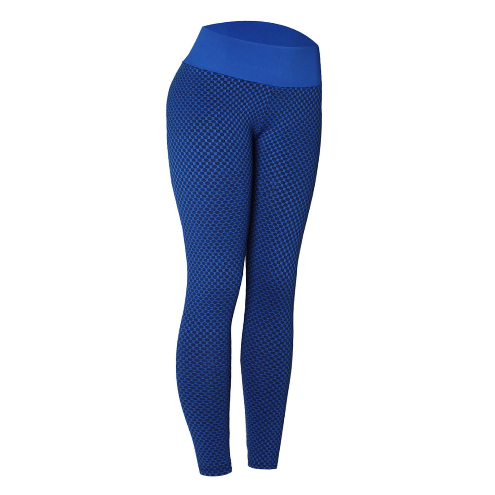 Details about   High Waist Women Yoga Pants Leggings Pockets Compression Workout Ruched Trousers 