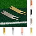 thumbnail image 3 of LJNYFDC Golf Fork Portable Golf Divot Tool Polished Easy to Install Portable Golf Training Golf Ball Pitch Fork Daily Use Golf Ball, 3 of 7