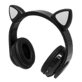 thumbnail image 5 of Audifonos Gamer Bluetooth Necnon Nbh-07 Oreja Gato negro Unitalla NECNON NBH-07, 5 of 5