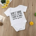 thumbnail image 2 of Diconna Baby Letter Printed Jumpsuit Slim leisure Convenient and Cool Romper, 2 of 6
