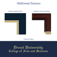 thumbnail image 3 of Framerly - Drexel Arts and Sciences Diploma Frame with Navy and Gold Mat, 3 of 9