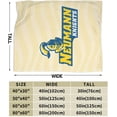 thumbnail image 3 of Neumann- University Fleece Blanket, Very Soft Microfiber Flannel Blanket for Couch Warm and Cozy for All Seasons, 3 of 6