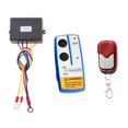 thumbnail image 1 of Cabrestante eléctrico, sistema de control remoto inalámbrico, 12v, apto para camión, Atv, Suv, 1 of 5