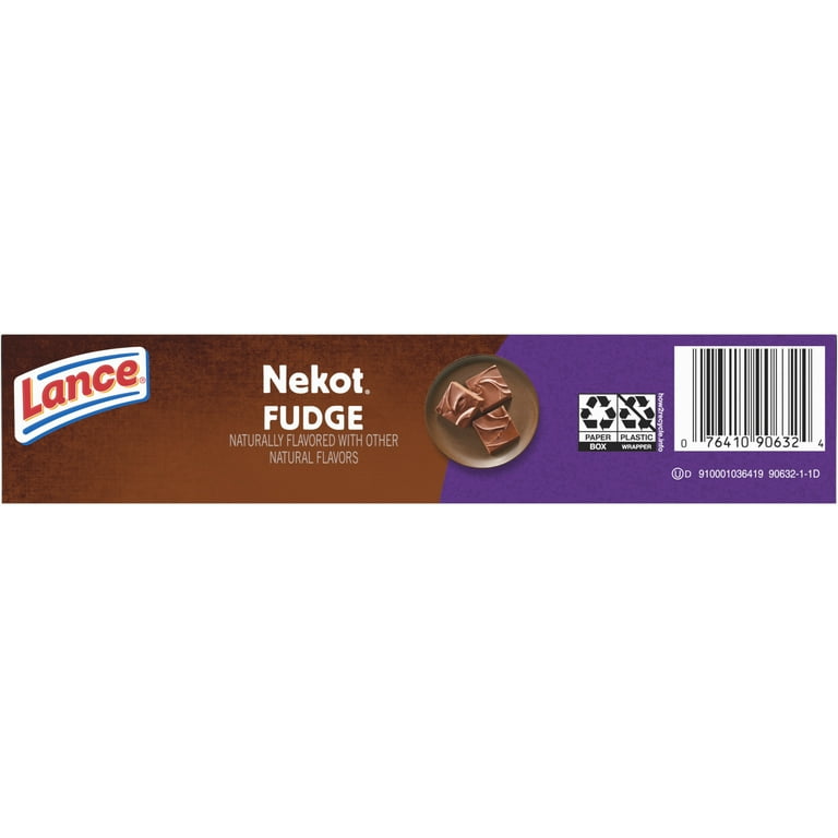 Lance Fudge Sandwich Cookies, 10 Individually Wrapped Packs, 6