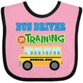 thumbnail image 3 of Inktastic Bus Driver in Training Boys or Girls Baby Bib, 3 of 4