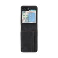 thumbnail image 2 of Allytechgroup Wallet Case for Samsung Galaxy Z Flip 5, Slim Fit PU Leather Retro Stylish Cards Slots Photo Holder Phone Case Cover for Galaxy Z Flip5, Black, 2 of 12
