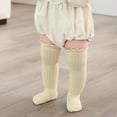 thumbnail image 4 of Over the Knee Socks for Boys and Girls 0 to 3 Years Trendy Solid Color Long Tube Socks Newborns Warm Socks for Infant, 4 of 9