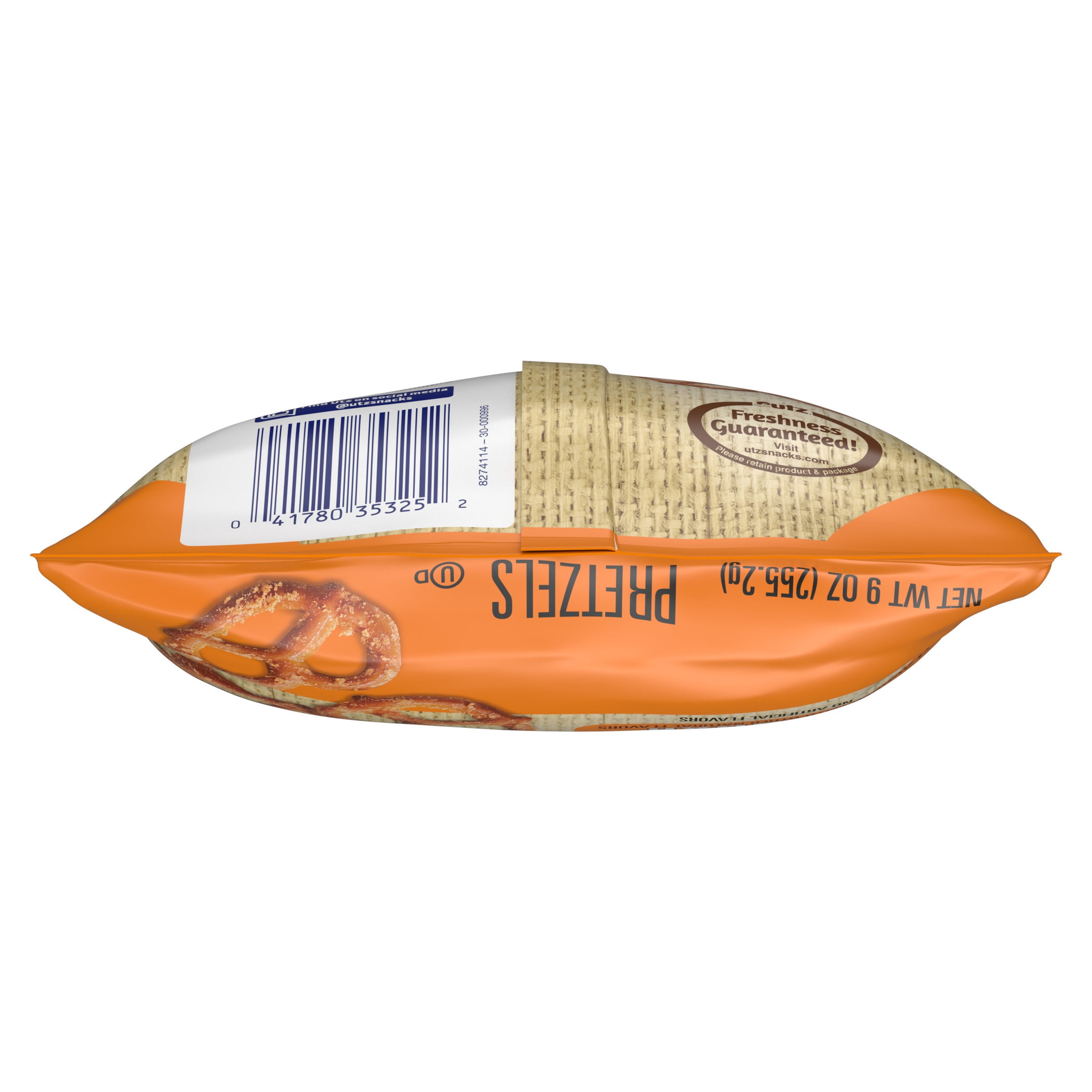 Utz Protein Cheddar Mini Twist Pretzels, 9 oz (5 Count)