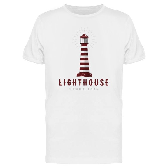 Lighthouse Since 1876 Tee Men's -Image by Shutterstock