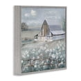 thumbnail image 3 of Stupell Industries Rustic Lodge Blooming Farmhouse Meadow Gray Framed Giclee Art, 24 x 24, by Sally Swatland, 3 of 8