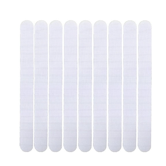 LAMIRO 12/24-Piece Anti Slip Transparent Bathtub Rubber Stickers