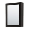 thumbnail image 5 of HomeStock Renaissance Revival 30 Inch Single Bathroom Vanity in Dark Espresso, White Cultured Marble Countertop, Undermount Square Sink, Medicine Cabinet, 5 of 6
