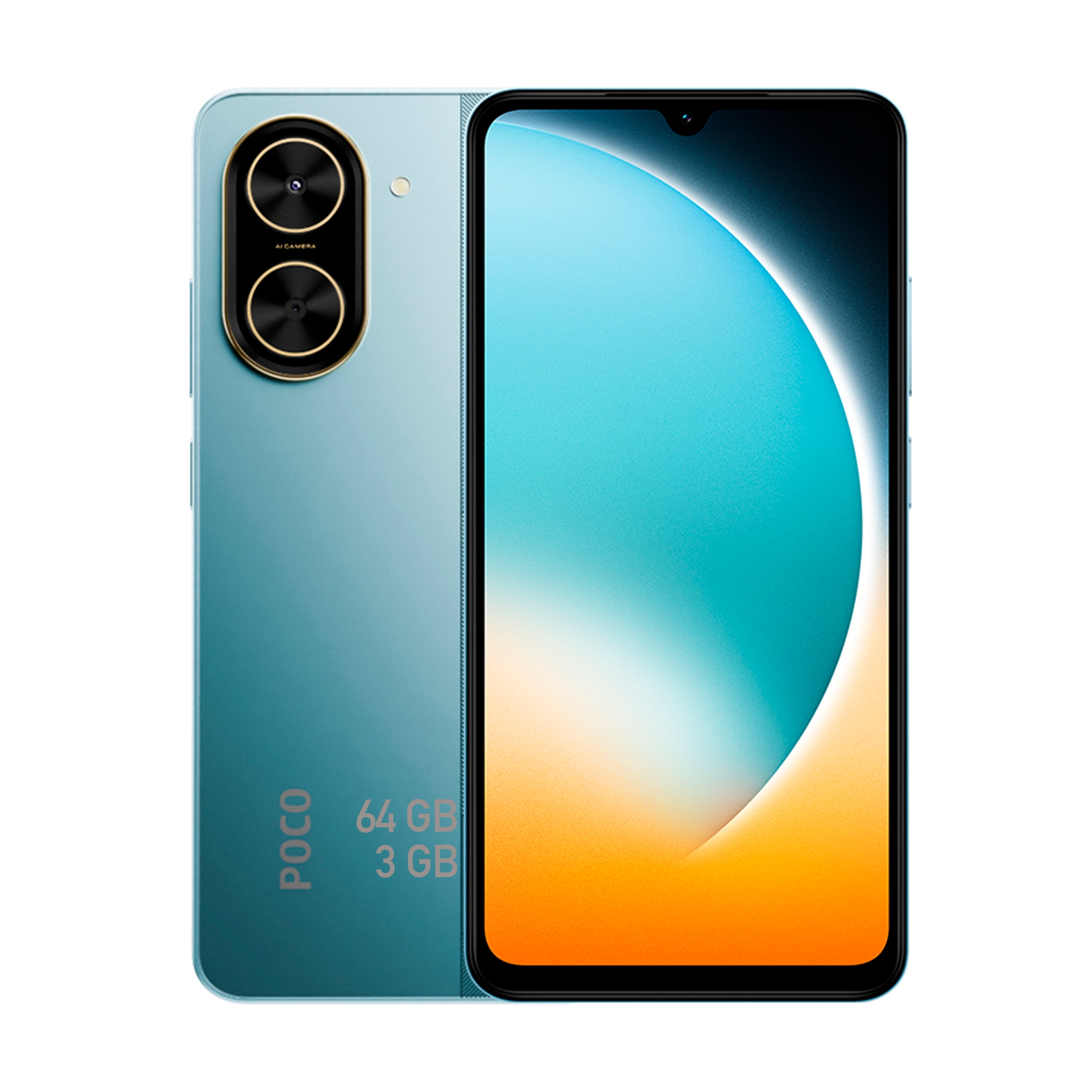 Smartphone Xiaomi Poco C71 64GB 3GB Negro Dual Desbloqueado
