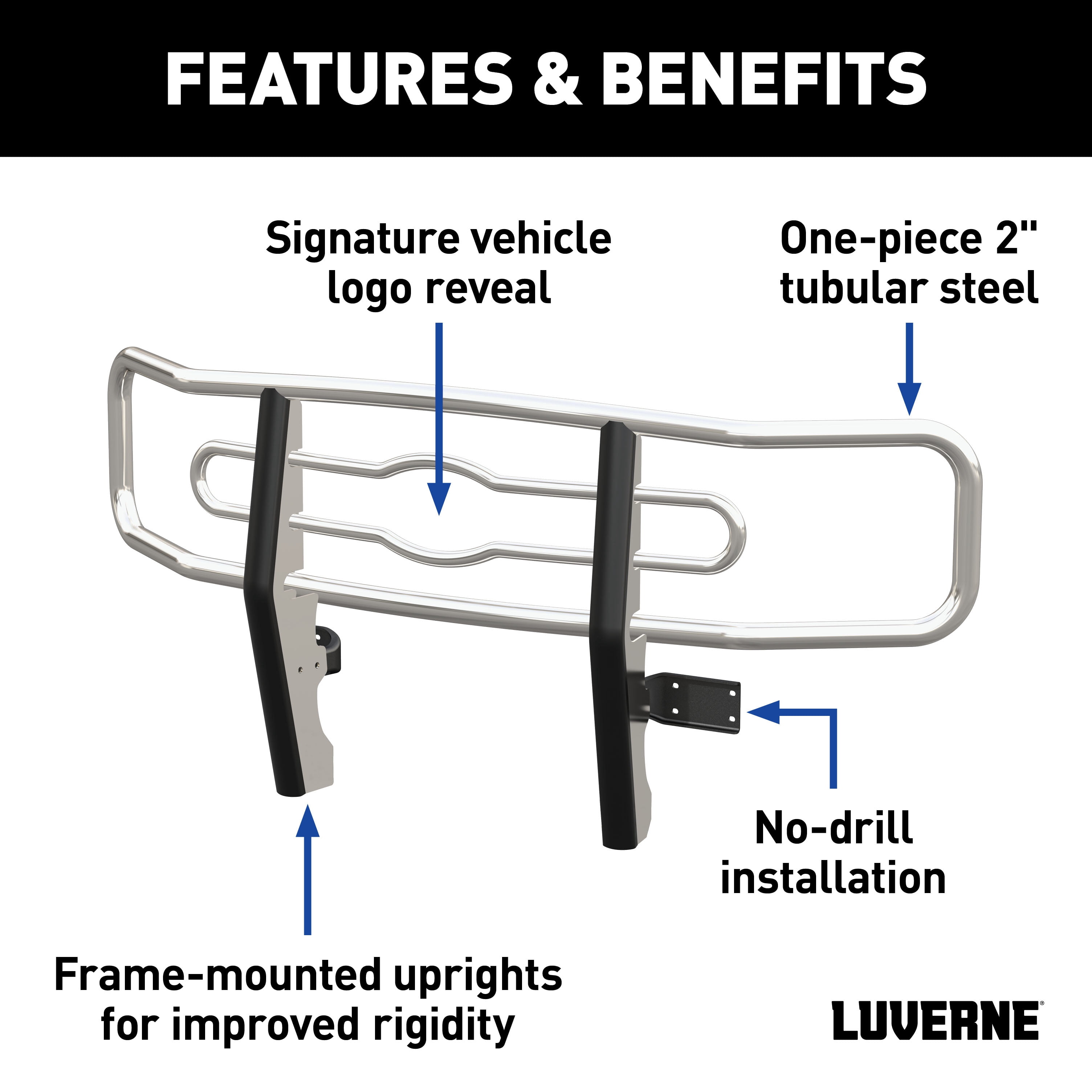 2" Tubular Grille Guard