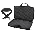 thumbnail image 3 of Almencla DJ Equipment Case Storage Bag Waterproof Sound Equipment Bag Portable EVA Hard Case Travel Bag for Performance Outdoor Travel 58x37x9cm, 3 of 8