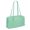 Mint Green, variant on Lightweight Nylon Baguette Shoulder Bag, Long Strap Underarm Hobo Purse for Women, Solid Mint Green